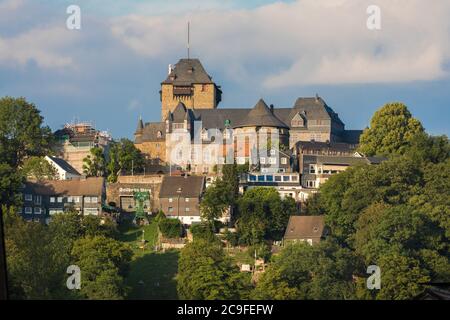 View of Schloss Burg an der Wupper, Solingen Stock Photo