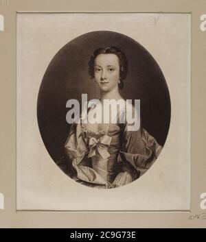 Jacobite broadside - Jenny Cameron, c. 1700-1790 02. Stock Photo