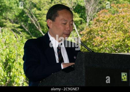 Japanese American Citizens League and the Japanese American Veterans Association‥99s 67th annual Memorial Day Service in Arlington National Cemetery (17423553533). Stock Photo