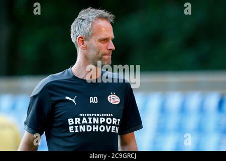 Eindhoven, Netherlands. 31st July, 2020. EINDHOVEN, 31-07-2020, Dutch eredivisie season 2020-2021. Sportcomplex De Herdgang, PSV - PSV friendly match. PSV assistant trainer coach Andre Ooijer during the game PSV - PSV (1-1). Credit: Pro Shots/Alamy Live News Stock Photo