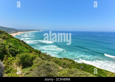Wilderness Coastline, Garden Route, South Africa Stock Photo