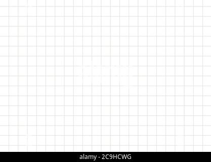 Gray grid line on white background. Gray table on white background. Stock Vector