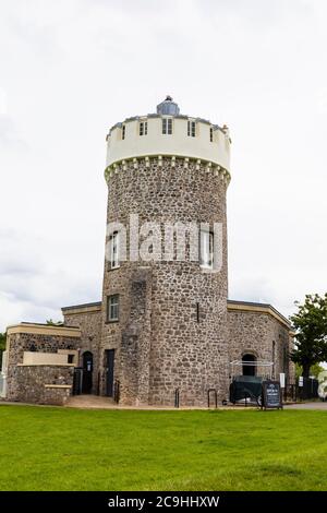 The Observatory and camera obscura, Clifton. Bristol, England. July 2020 Stock Photo