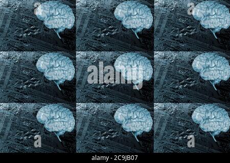 Artificial intelligence, conceptual image. Stock Photo
