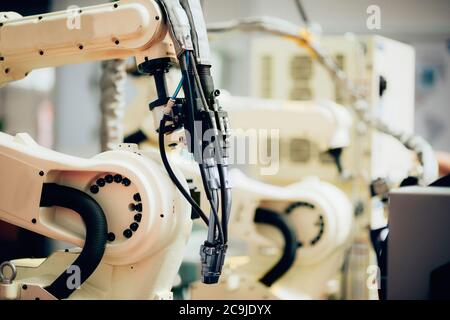 Welding robot. Stock Photo