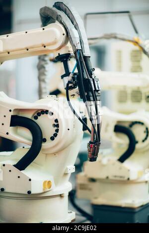 Welding robot. Stock Photo
