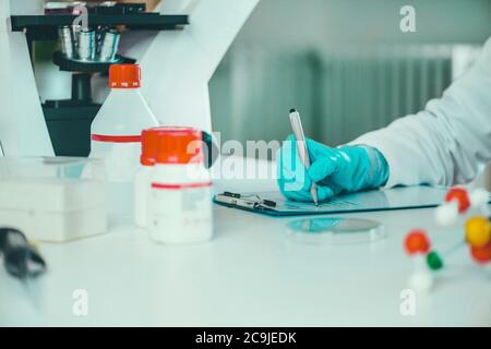 Scientific research. Stock Photo
