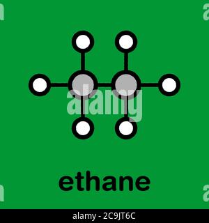ethane skeletal structure