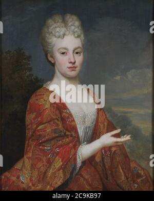 Jan van Helmont Portrait of Theresia Mechtildis Schilders (1696 1729 ...