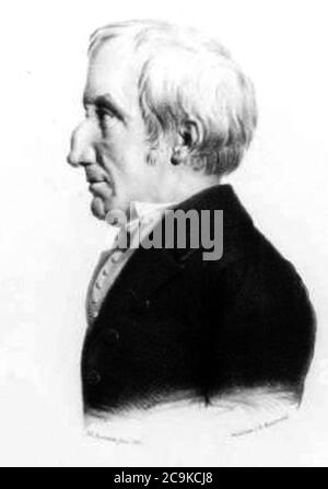 Jan Willem van Vredenburch (1782-1849) half face. Stock Photo