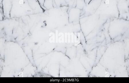 polished White ceramic tile. Premium Calacatta marble texture Stock Photo