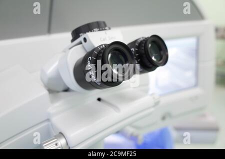 basra/iraq - 07/25/2020: photo of microscope of lasik machine Stock ...