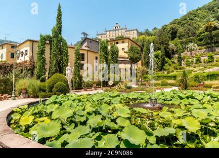 Historic Garden Garzoni in Collodi, in the municipality of Pescia, province of Pistoia in Tuscany, Italy
