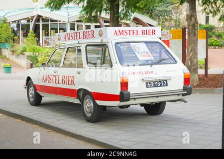 Peugeot Amstel Beer Wagon Stock Photo