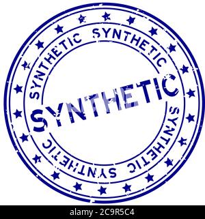 Grunge blue experiment word rubber seal stamp on white background Stock ...