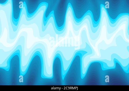 Abstract Wavy Background Vector Illustration Stock Vector