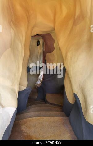 Crazy House in Dalat. Vietnam Stock Photo