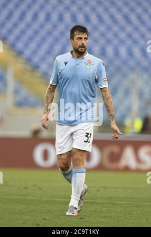 Francesco Acerbi of SS Lazio during the Serie A match between SSC ...