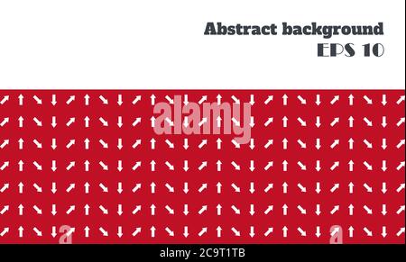 Arrows background. Sketch design symbols. Black and white vector illustration. EPS10 Stock Vector
