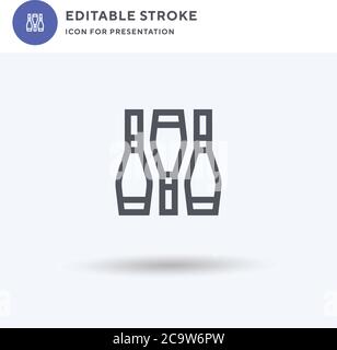 Variety icon vector, filled flat sign, solid pictogram isolated on white, logo illustration. Variety icon for presentation. Stock Vector