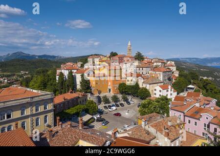 Plomin old town Stock Photo