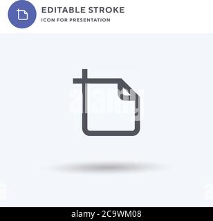Artboard icon vector, filled flat sign, solid pictogram isolated on white, logo illustration. Artboard icon for presentation. Stock Vector