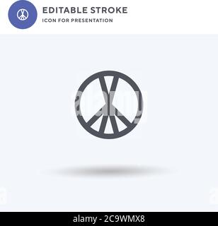 Complementary icon vector, filled flat sign, solid pictogram isolated on white, logo illustration. Complementary icon for presentation. Stock Vector