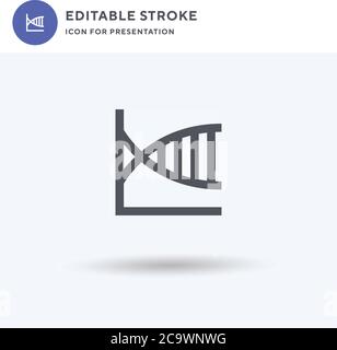 Function icon vector, filled flat sign, solid pictogram isolated on white, logo illustration. Function icon for presentation. Stock Vector