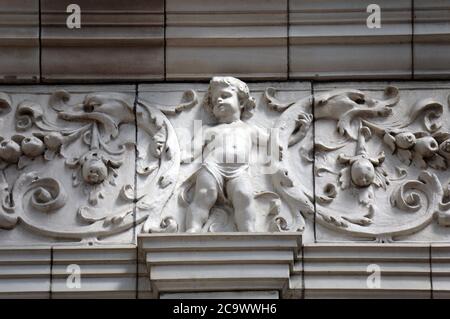 Interior detail of Grosvenor Shopping Centre in Chester Stock Photo