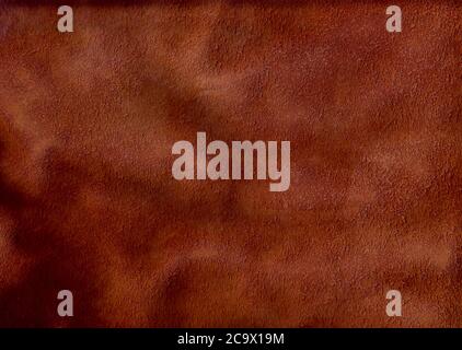 Richly colored abstract leather textile background graphic with space for added copy, text Stock Photo