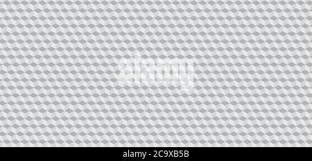 Square shape 3d pattern desgin realistic concept white color style abstract background. vector illustration. Stock Vector