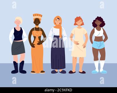 A set of casual fashion women about hobbies and lifestyle.type A.It's  vector art so easy to edit Stock Vector Image & Art - Alamy