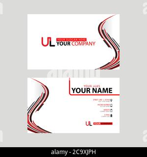 UL logo. U L design. White UL letter. UL/U L letter logo design ...