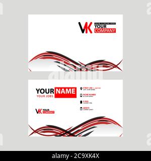 letter vk simple geometric logo vector Stock Vector Image & Art - Alamy