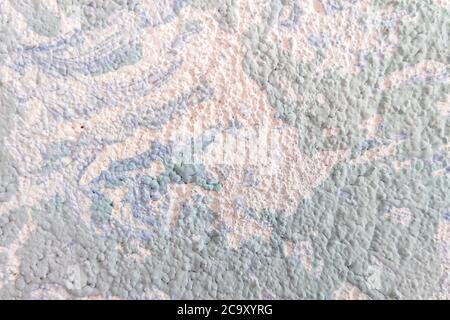 Beautiful white gray closeup background with abstract blue brush strokes. Ideal for use in the design or wallpaper Stock Photo