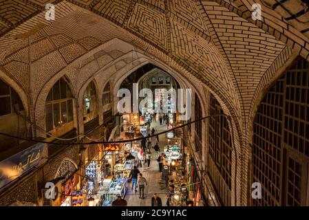 Grand Bazaar, Isfahan, Iran Stock Photo