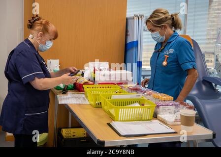 NHS Blood Donor Centre In Central London Stock Photo - Alamy