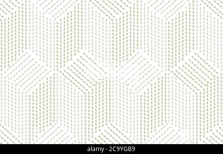 Wavy lines rice seeds tribal style seamless pattern for background, fabric, textile, wrap, surface, web and print design. Stock Vector
