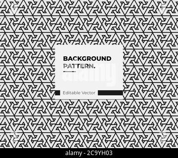 Black and white houndstooth pattern vector Stock Vector Image