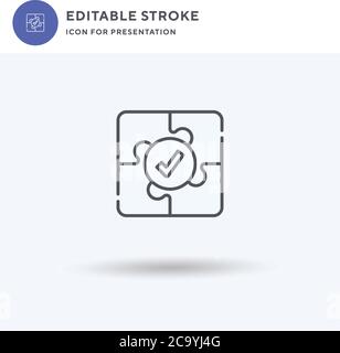 Flyer icon vector, filled flat sign, solid pictogram isolated on white, logo illustration. Flyer icon for presentation. Stock Vector