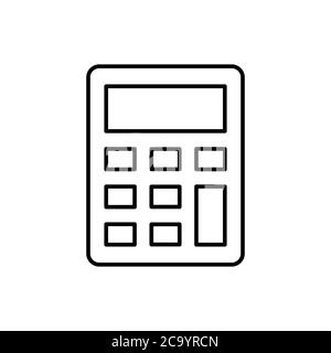 calculator icon vector Stock Vector