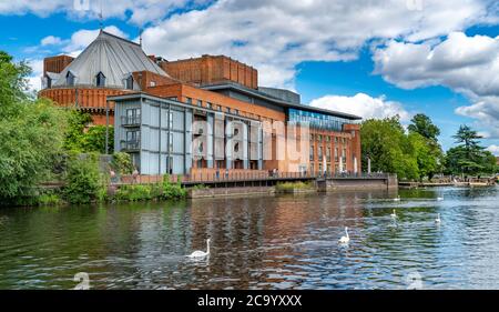 Royal Shakespere Theatre, Stratford, United Kingdom. Stock Photo