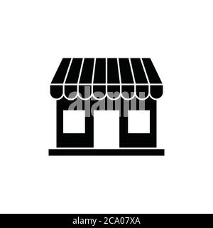 shop store icon vector Stock Vector