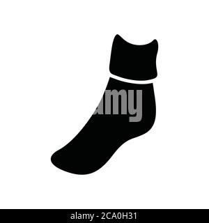woman sock icon vector Stock Vector