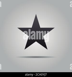 Simple Star Icon, Logo and Symbol Vector Design Stock Vector