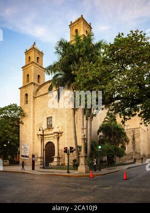 Jesus Church in Merida, Mexico Stock Photo
