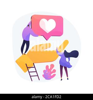 Responsibility abstract concept vector illustration. Stock Vector