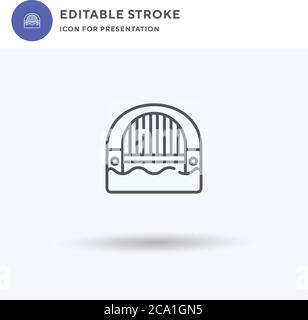 Sydney Harbour Bridge icon, flat style Stock Vector Image & Art - Alamy