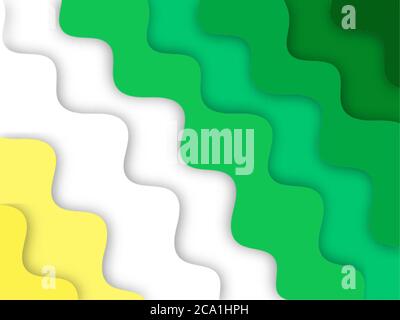 Colorful background with curved Gradient lines. Pattern design for banner, poster, flyer, card, cover, brochure. Liquid figures Stock Vector