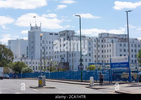St Helier Hospital & Queen Mary's Hospital for Children, Wrythe Lane, Rosehill, London Borough of Sutton, Greater London, England, United Kingdom Stock Photo